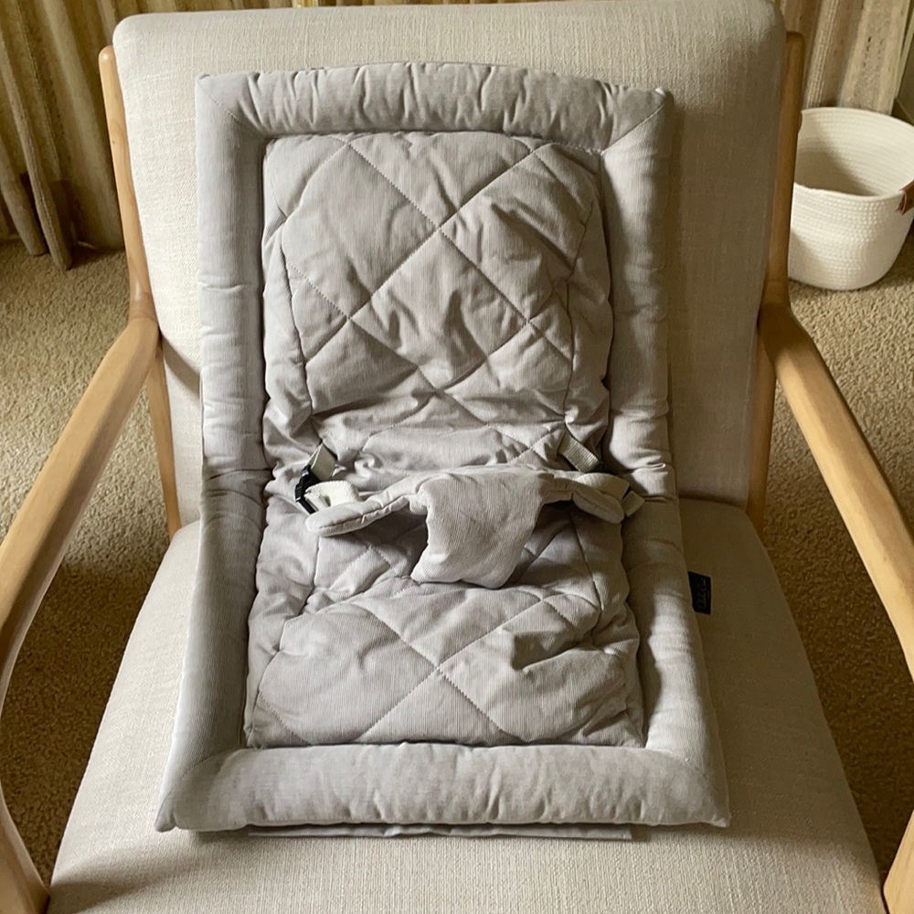 Charlie Crane Rocker Cover: Blue/Gray